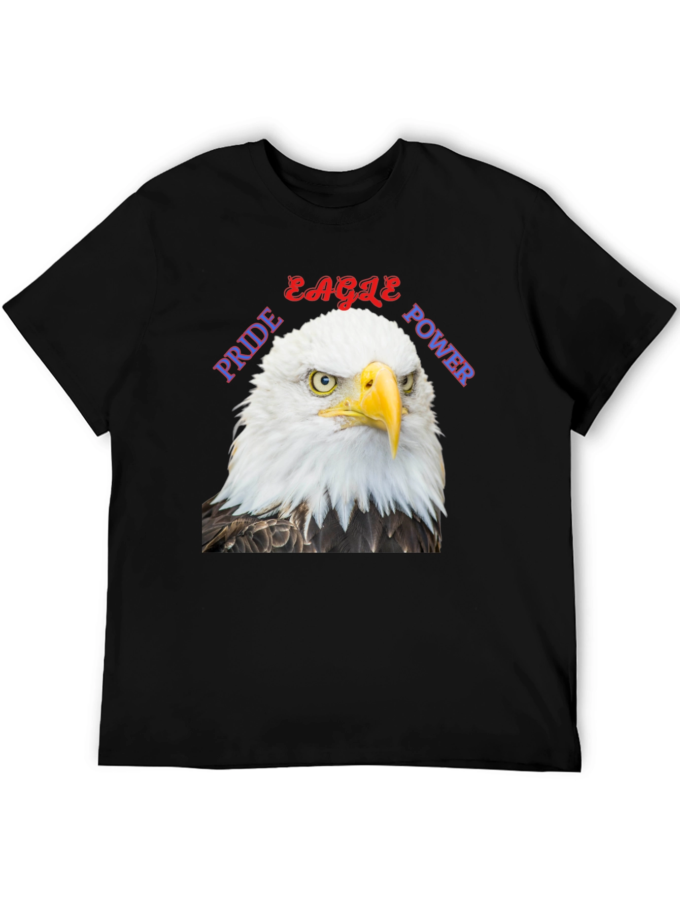 Eagle Pride Power Graphic T-Shirt - Patriotic Design