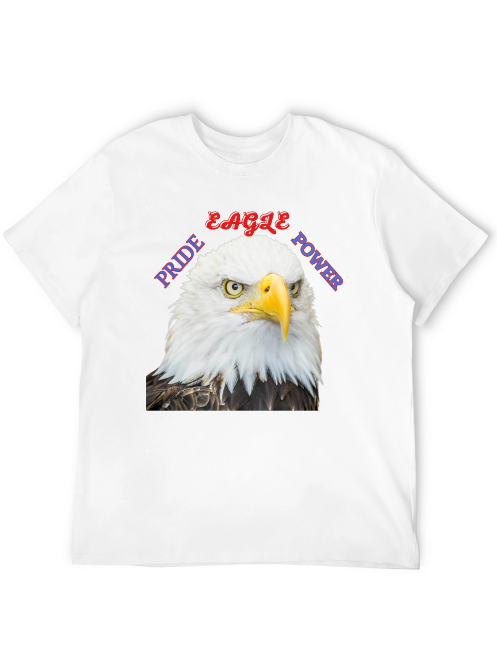Eagle Pride Power Graphic T-Shirt - Patriotic Design