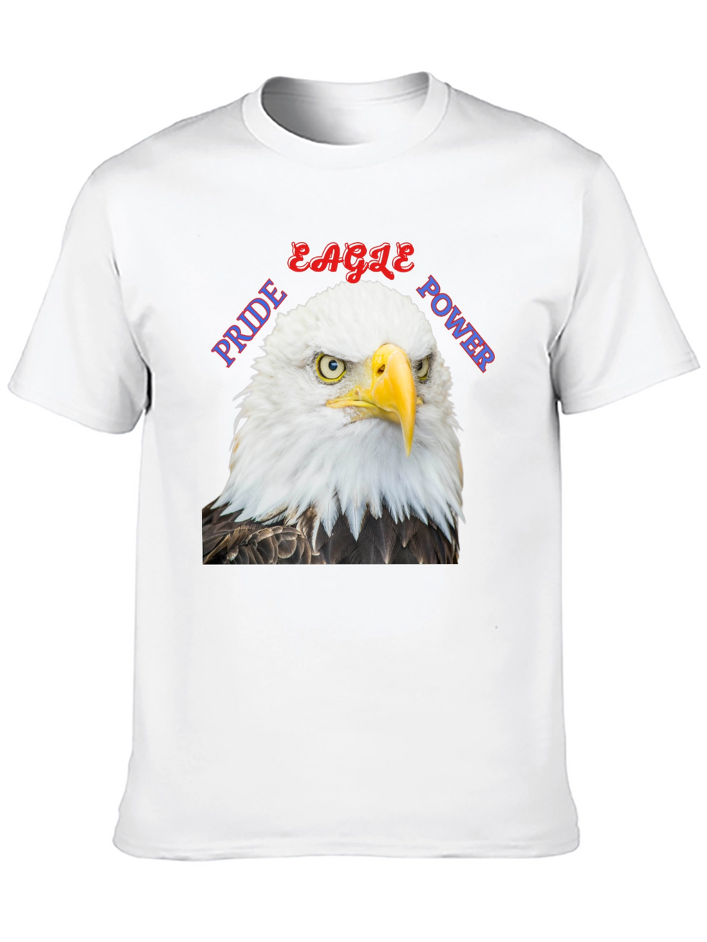 Eagle Pride Power Graphic T-Shirt - Patriotic Design