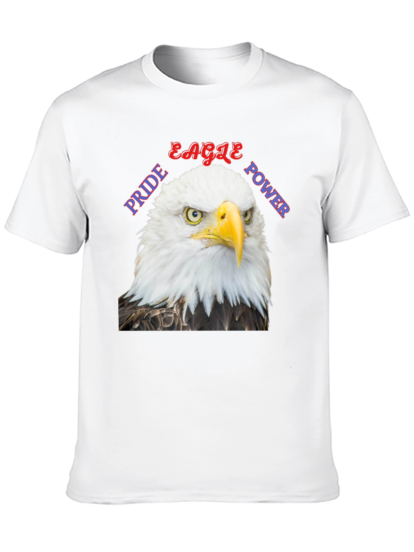 Eagle Pride Power Graphic T-Shirt - Patriotic Design