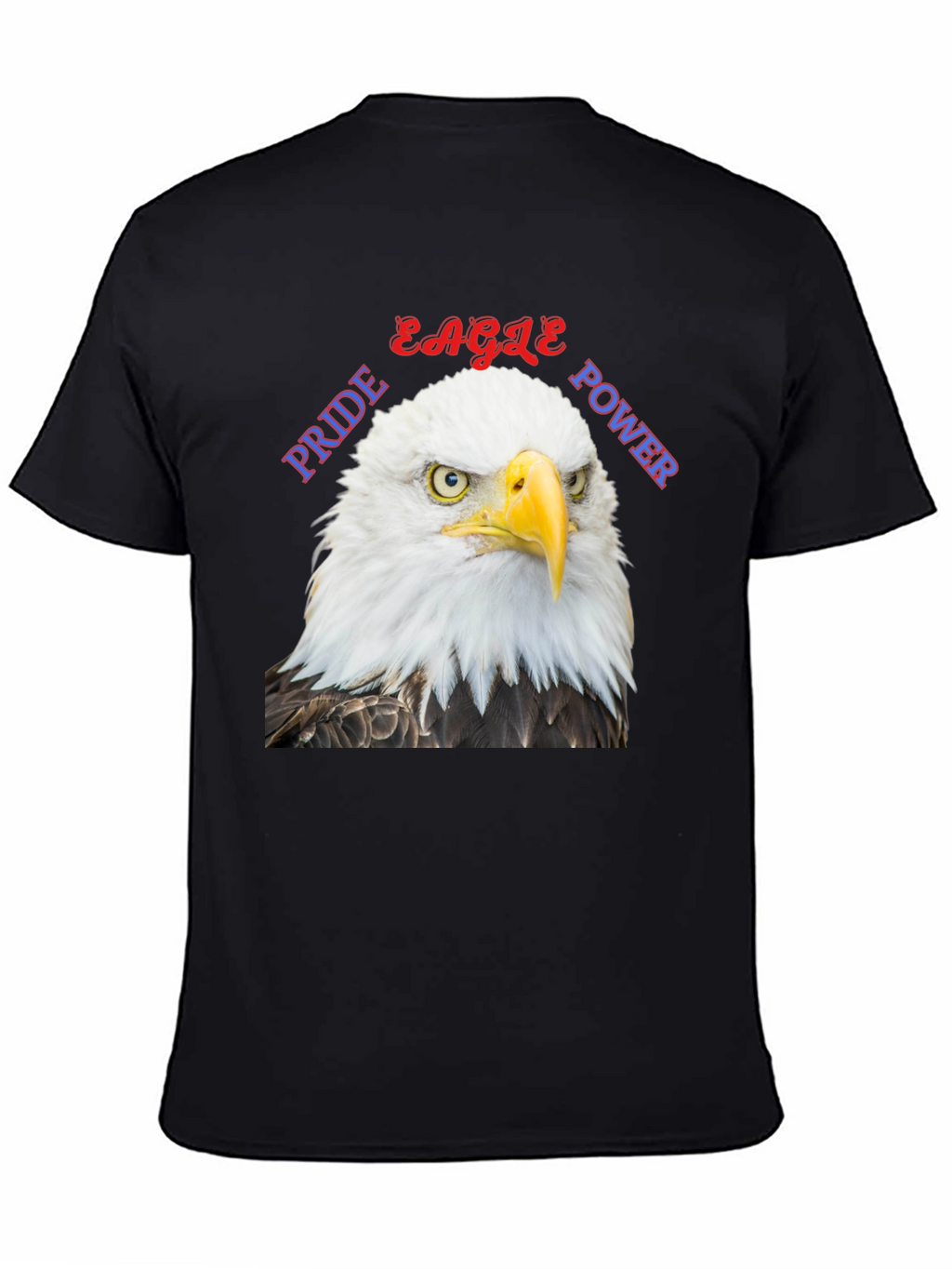 Eagle Pride Power Graphic T-Shirt - Patriotic Design