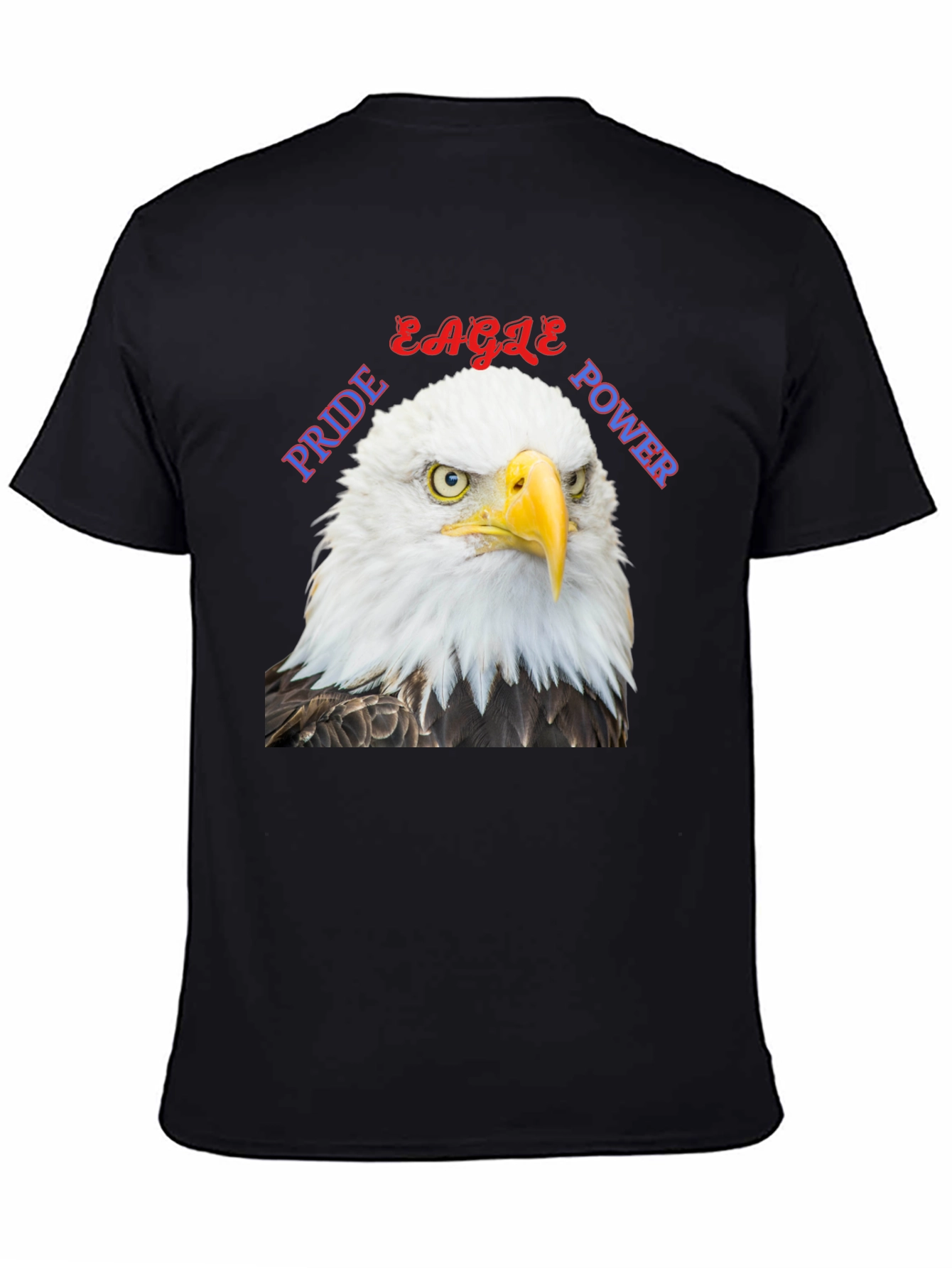 Eagle Pride Power Graphic T-Shirt - Patriotic Design