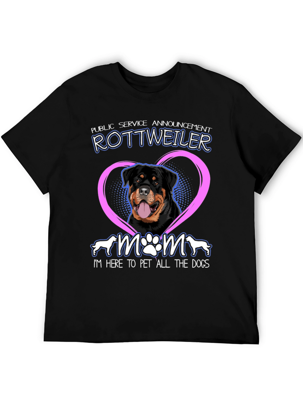 Rottweiler Mom T-Shirt - Dog Lover Tee