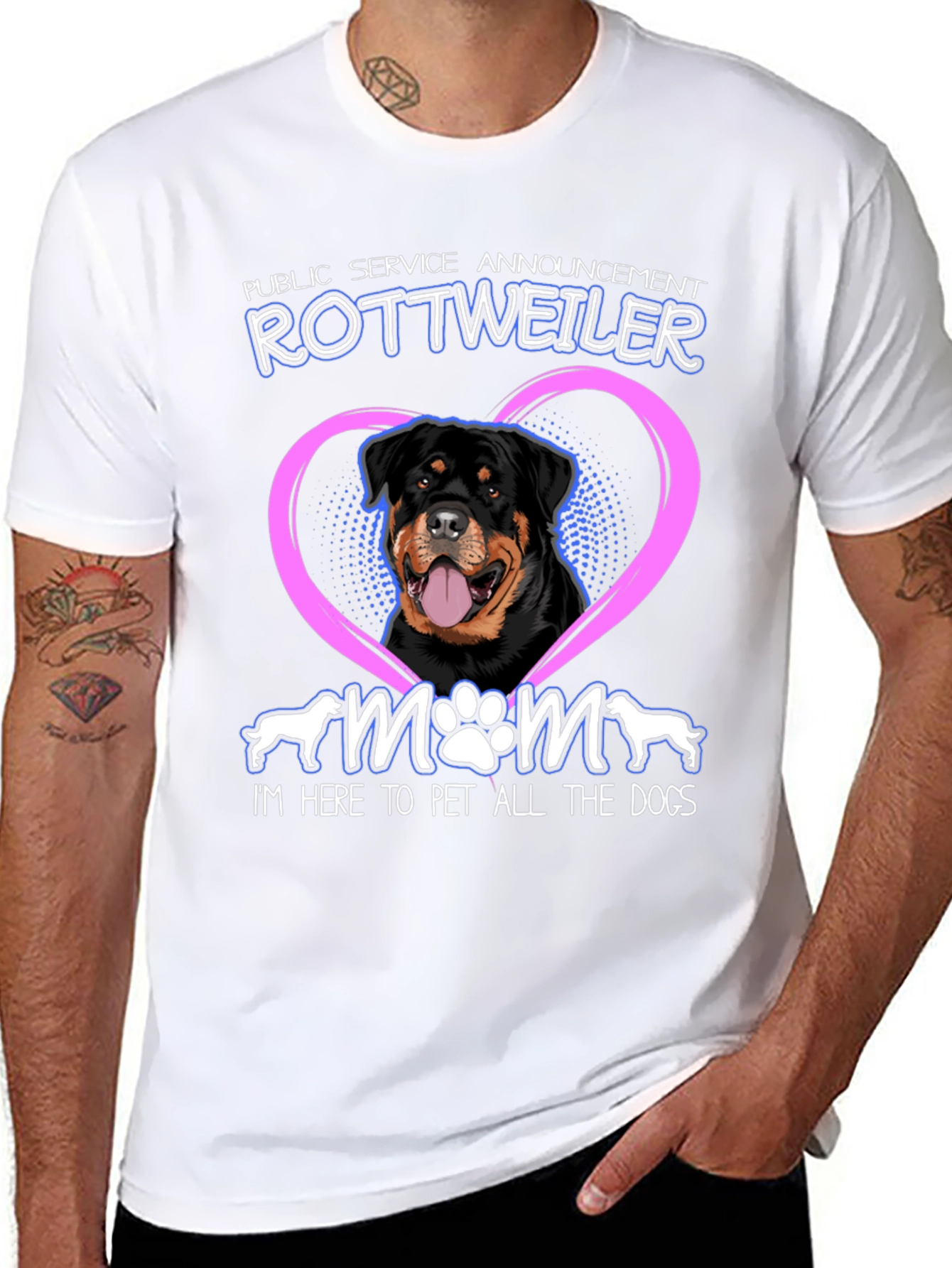 Rottweiler Mom T-Shirt - Dog Lover Tee