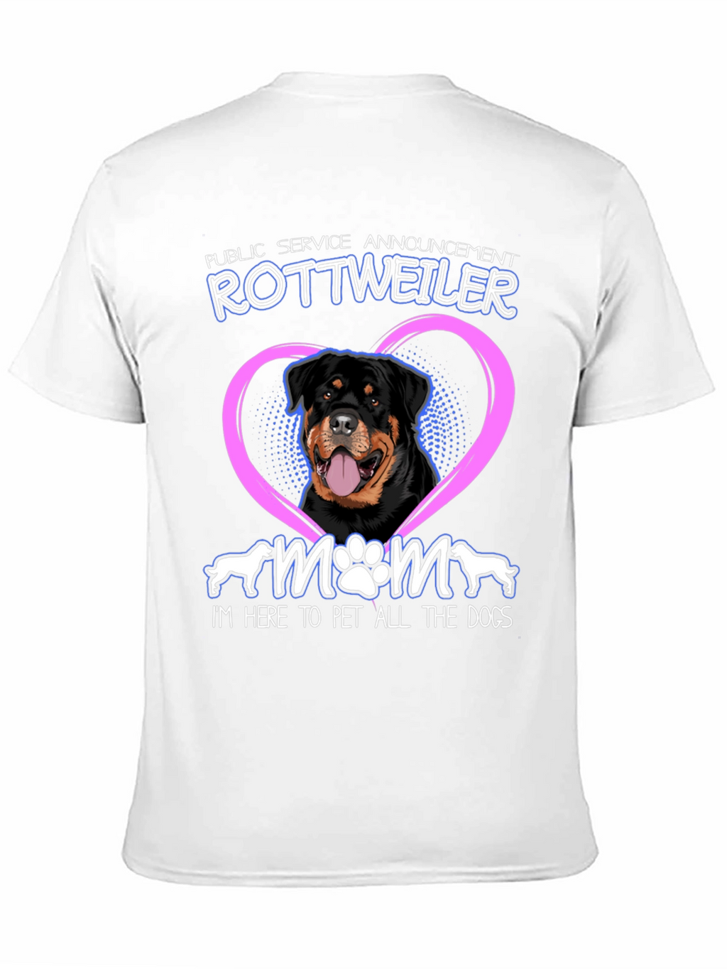 Rottweiler Mom T-Shirt - Dog Lover Tee