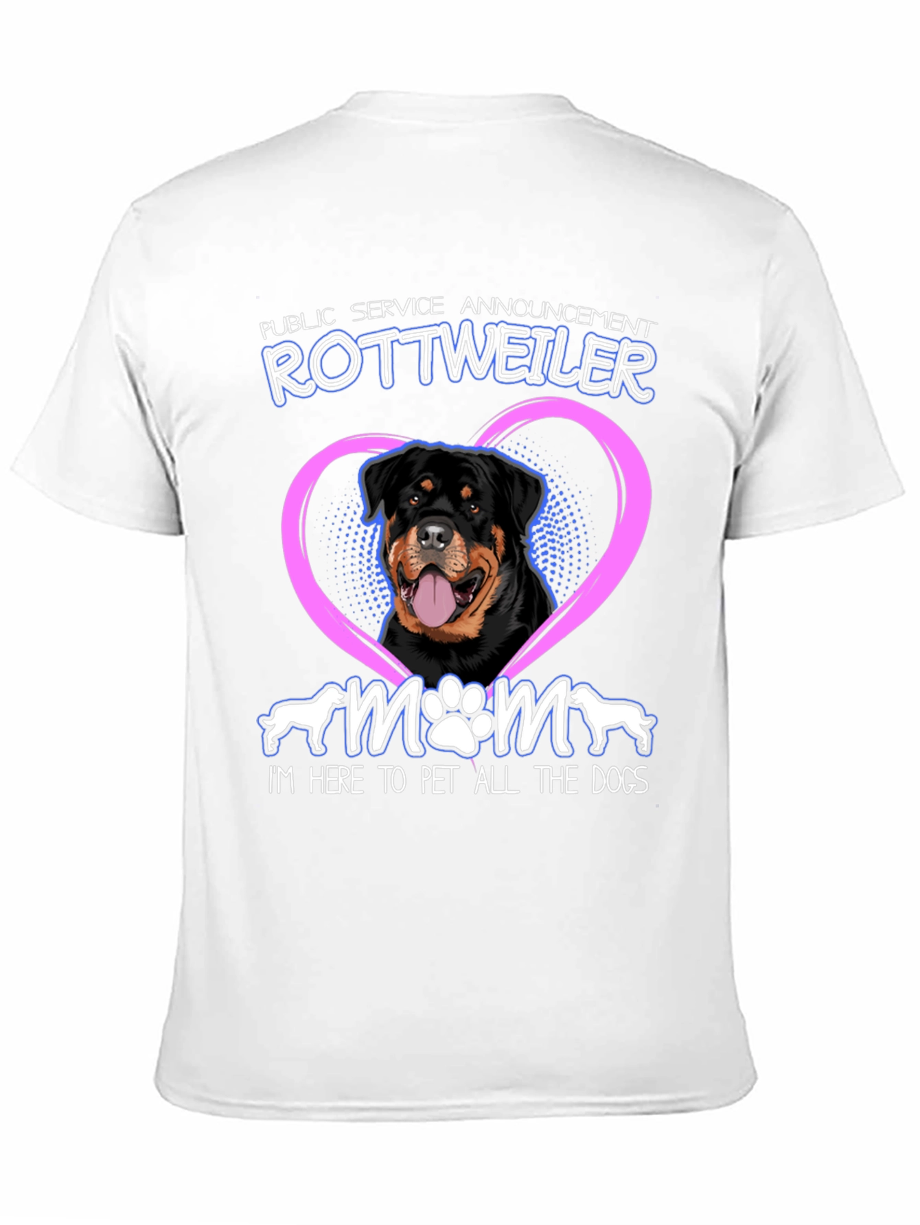 Rottweiler Mom T-Shirt - Dog Lover Tee