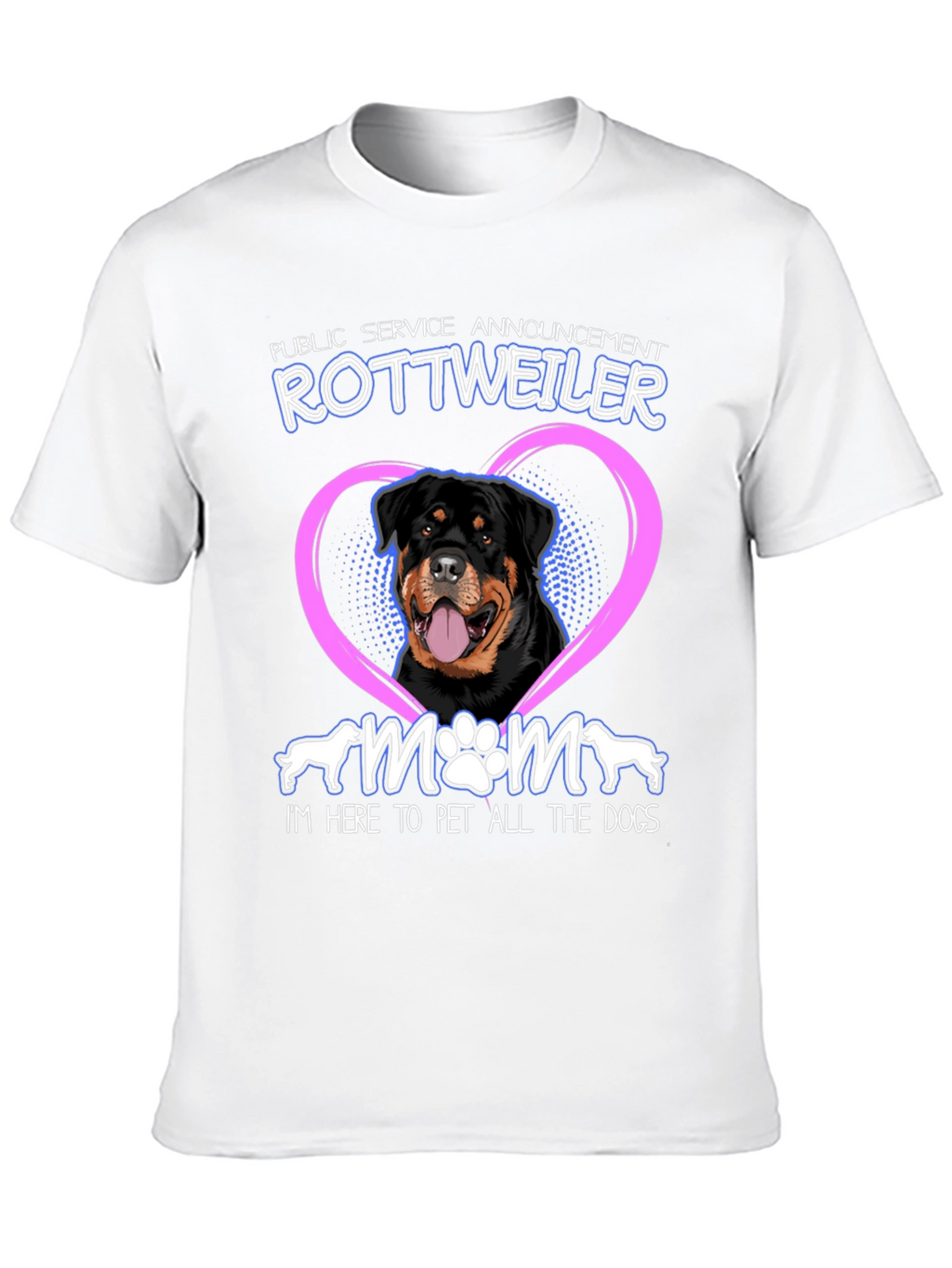 Rottweiler Mom T-Shirt - Dog Lover Tee