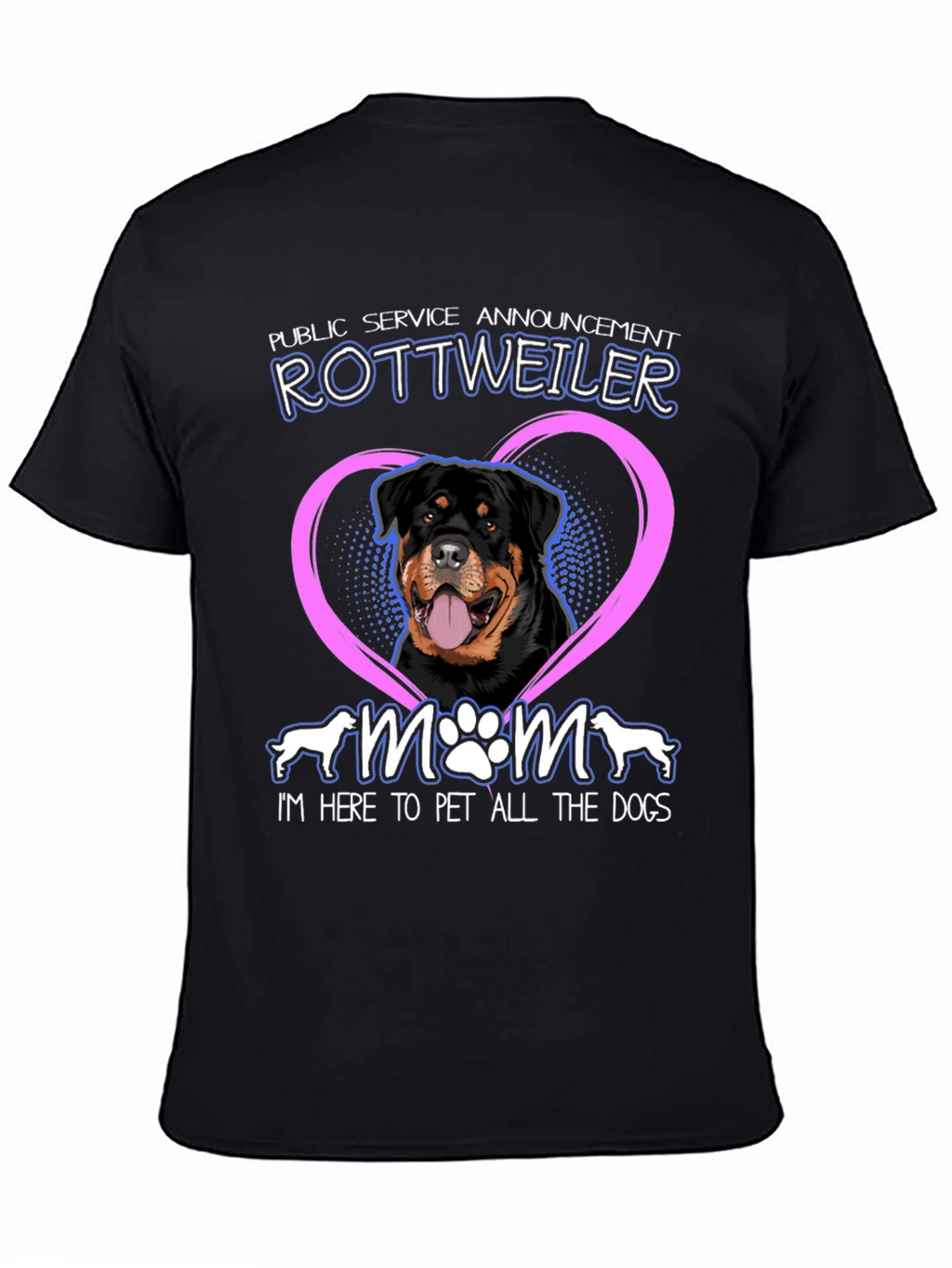 Rottweiler Mom T-Shirt - Dog Lover Tee