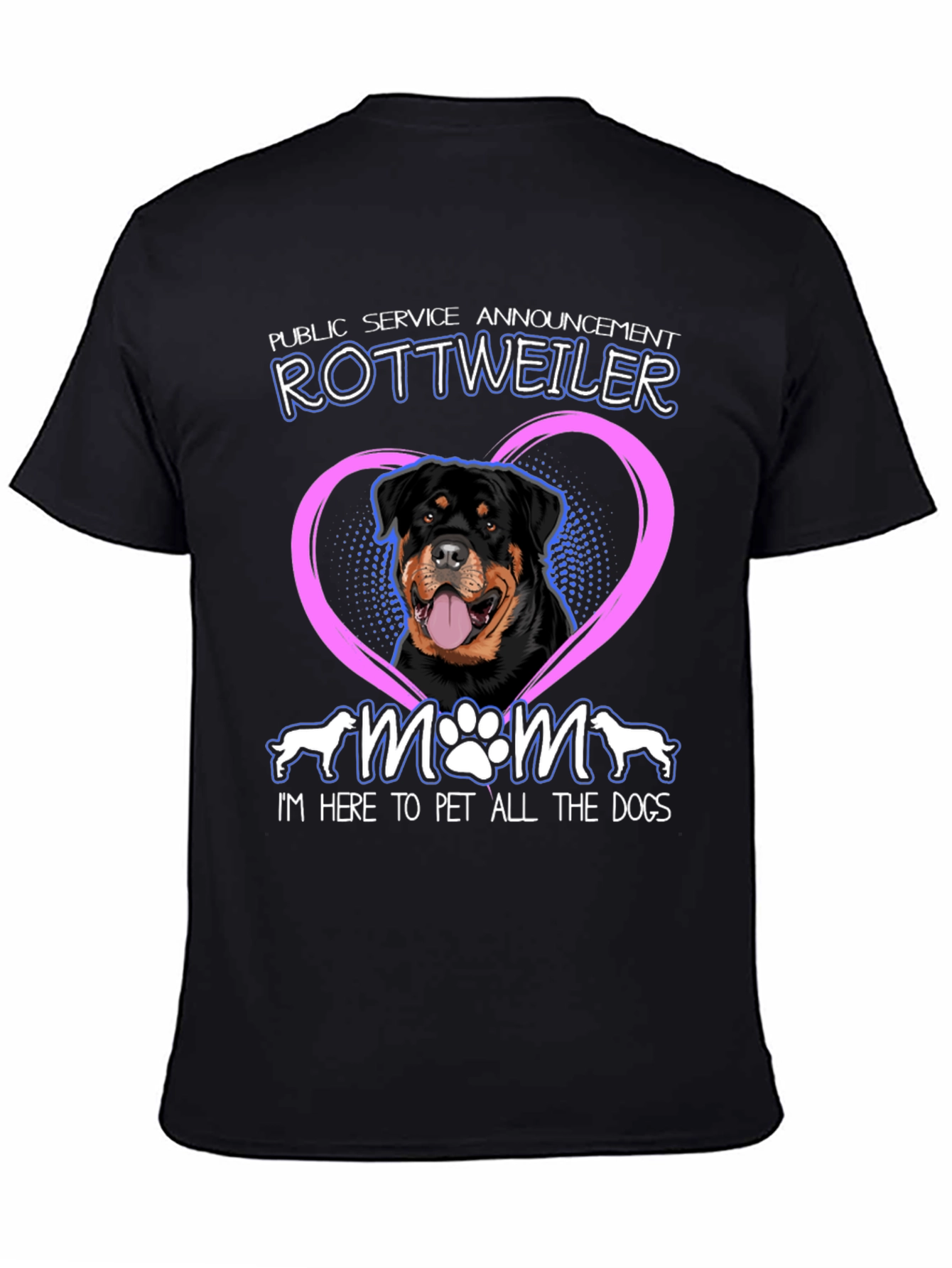 Rottweiler Mom T-Shirt - Dog Lover Tee