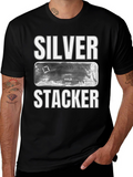 Silver Stacker T-Shirt Bullion Collectible