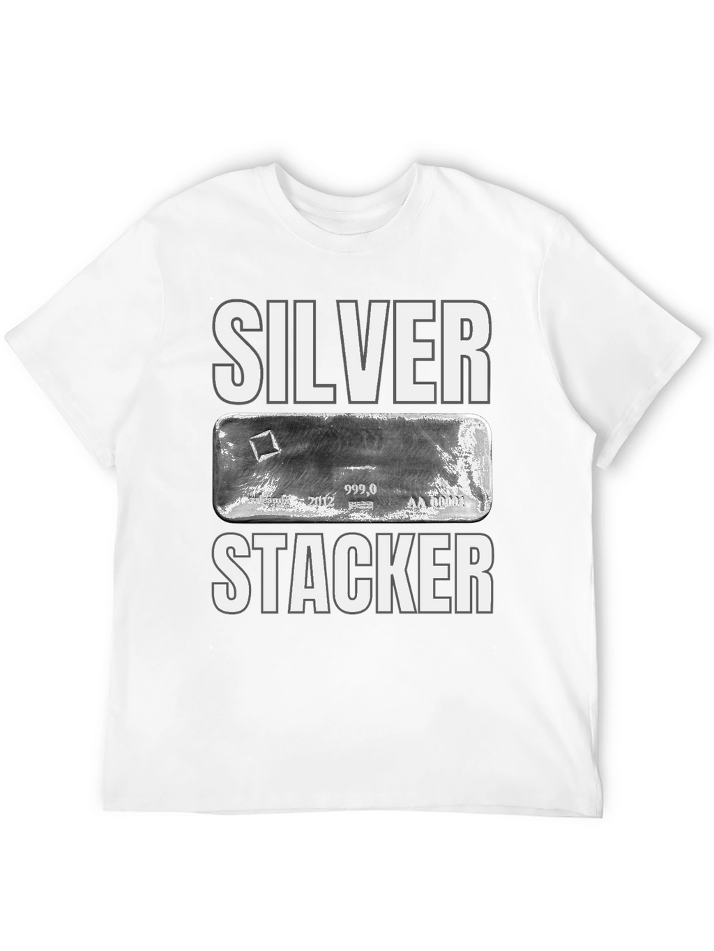 Silver Stacker T-Shirt Bullion Collectible