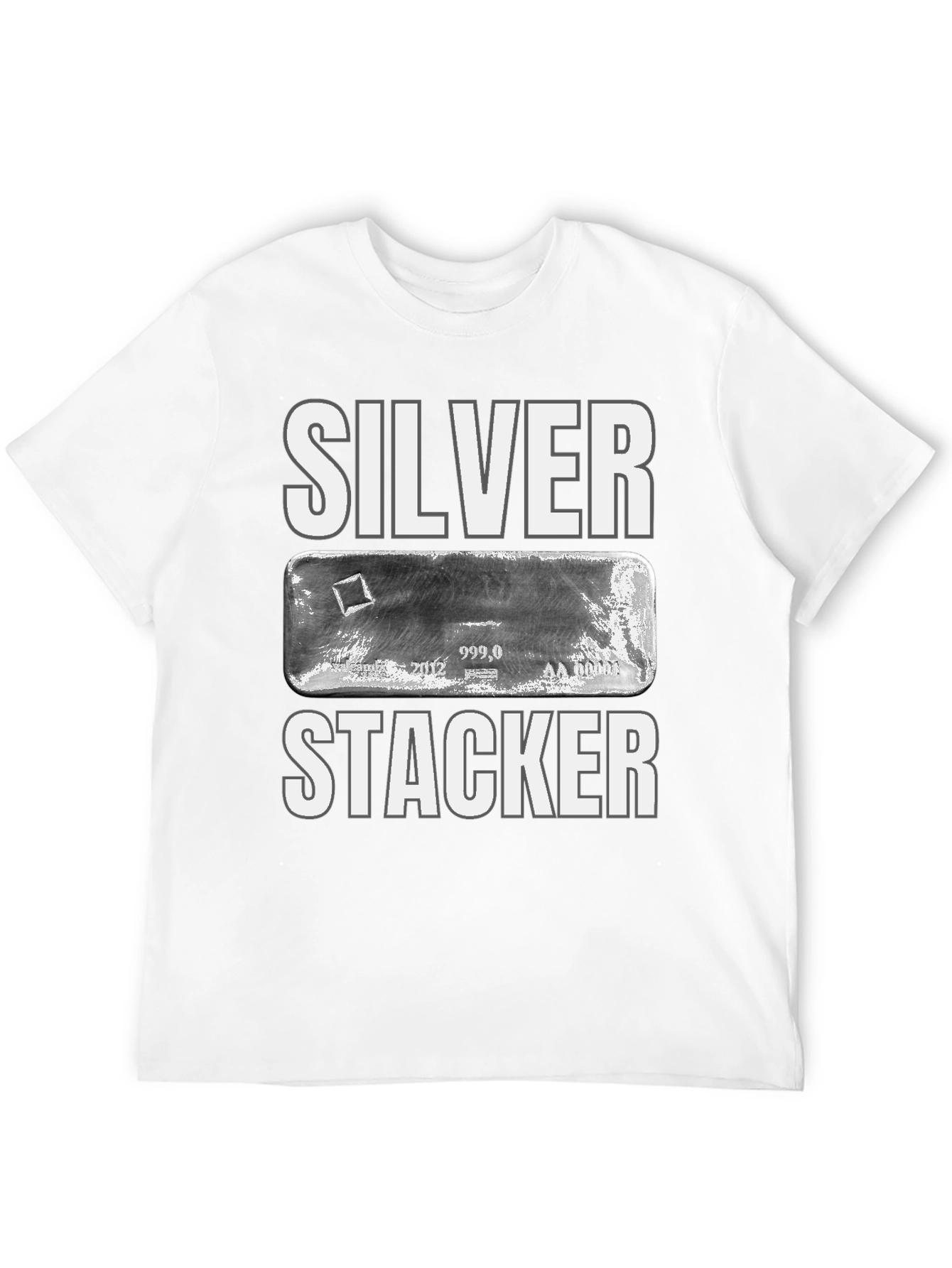 Silver Stacker T-Shirt Bullion Collectible