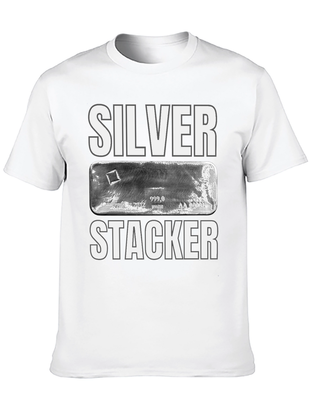 Silver Stacker T-Shirt Bullion Collectible