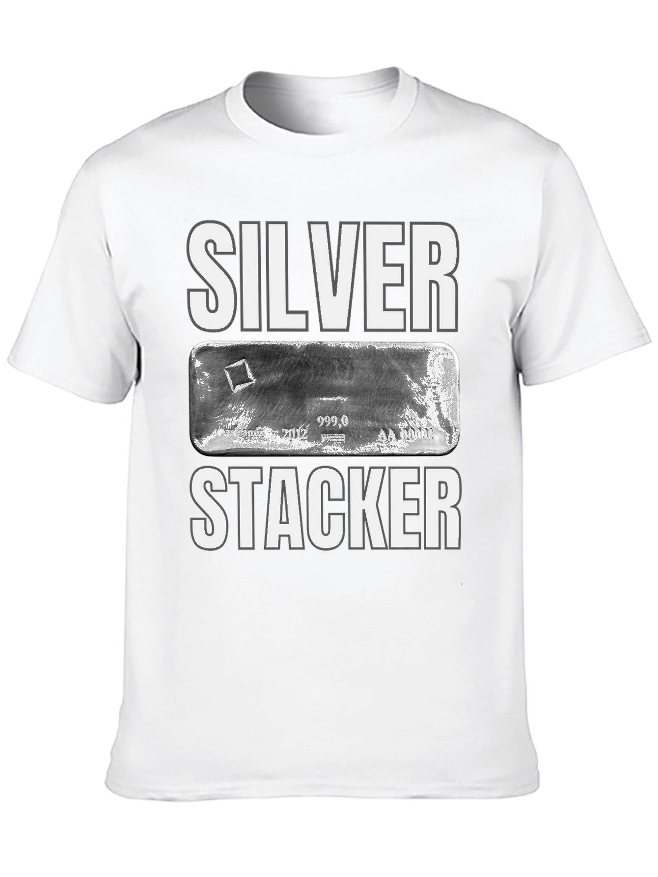 Silver Stacker T-Shirt Bullion Collectible