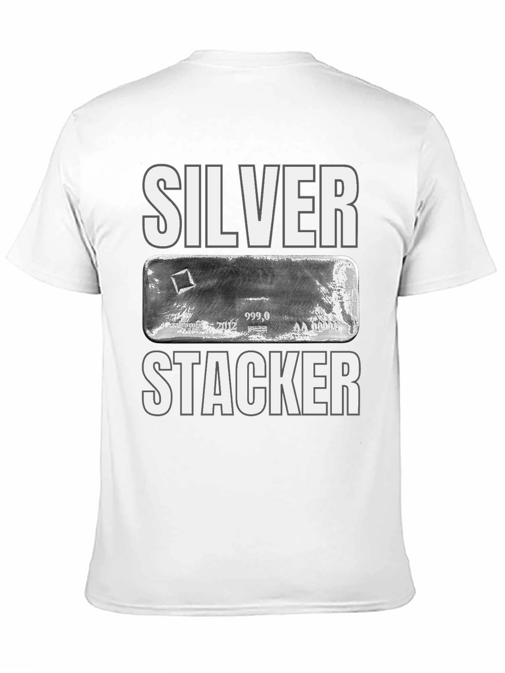 Silver Stacker T-Shirt Bullion Collectible
