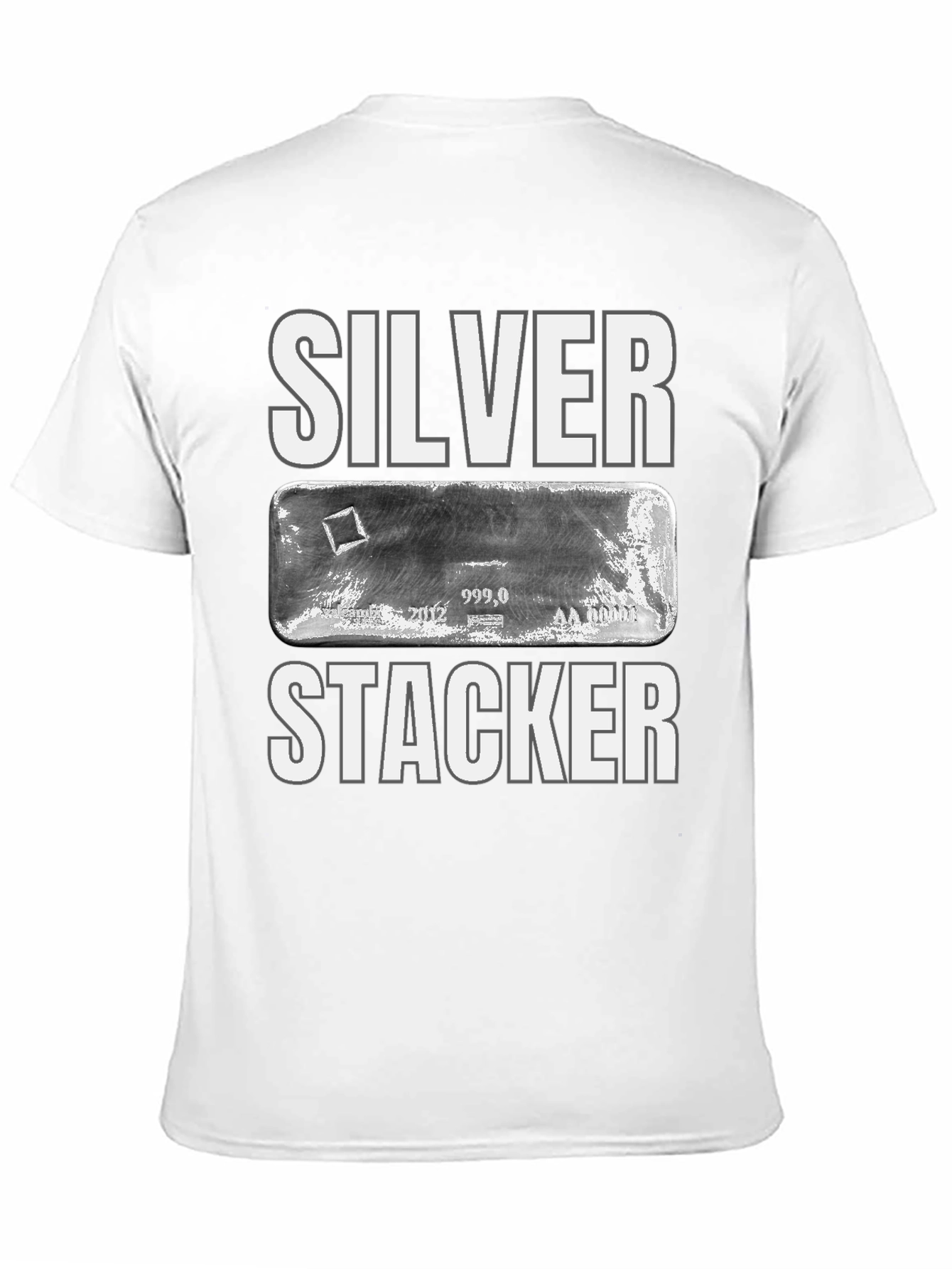 Silver Stacker T-Shirt Bullion Collectible