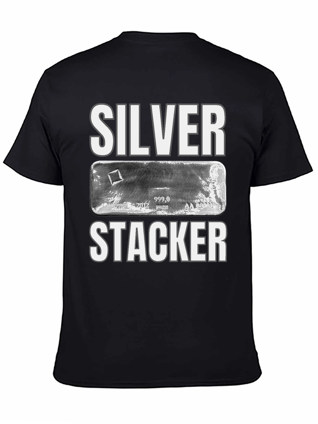 Silver Stacker T-Shirt Bullion Collectible