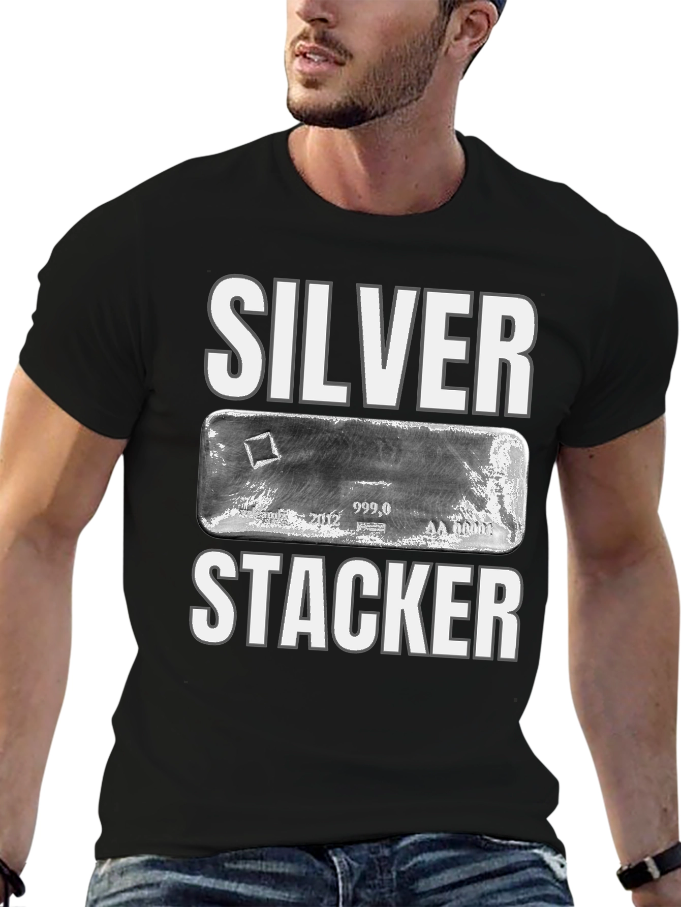 Silver Stacker T-Shirt Bullion Collectible