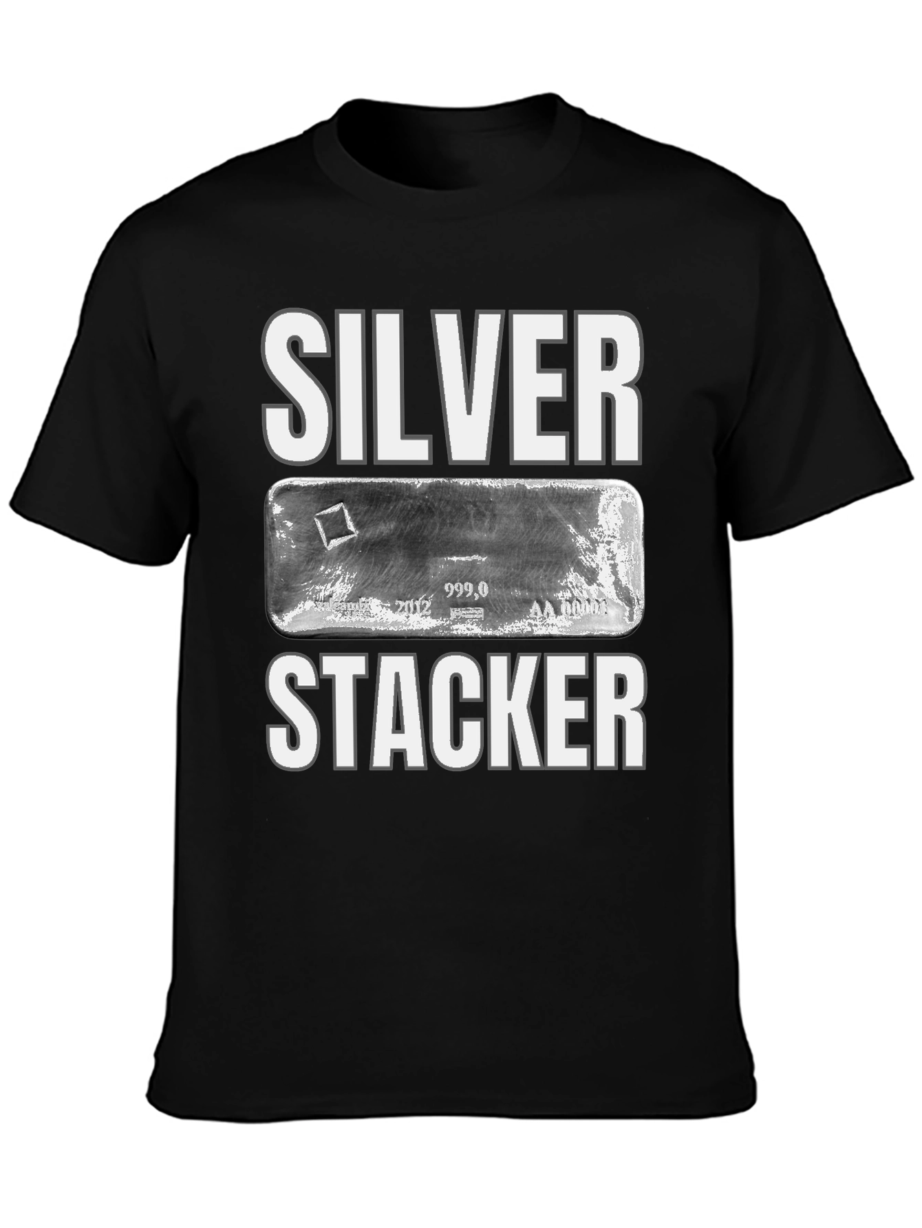 Silver Stacker T-Shirt Bullion Collectible