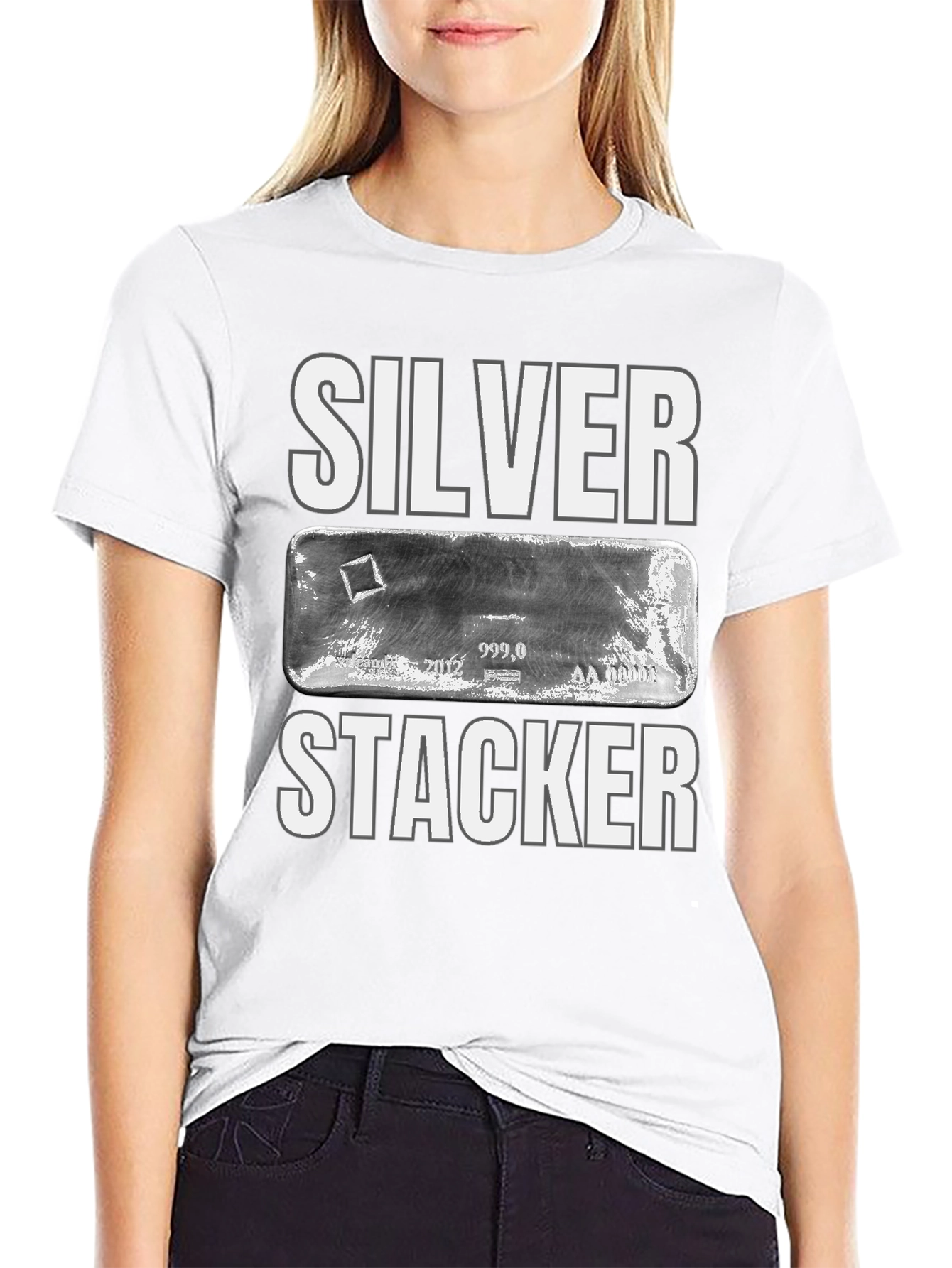 Silver Stacker T-Shirt Bullion Collectible