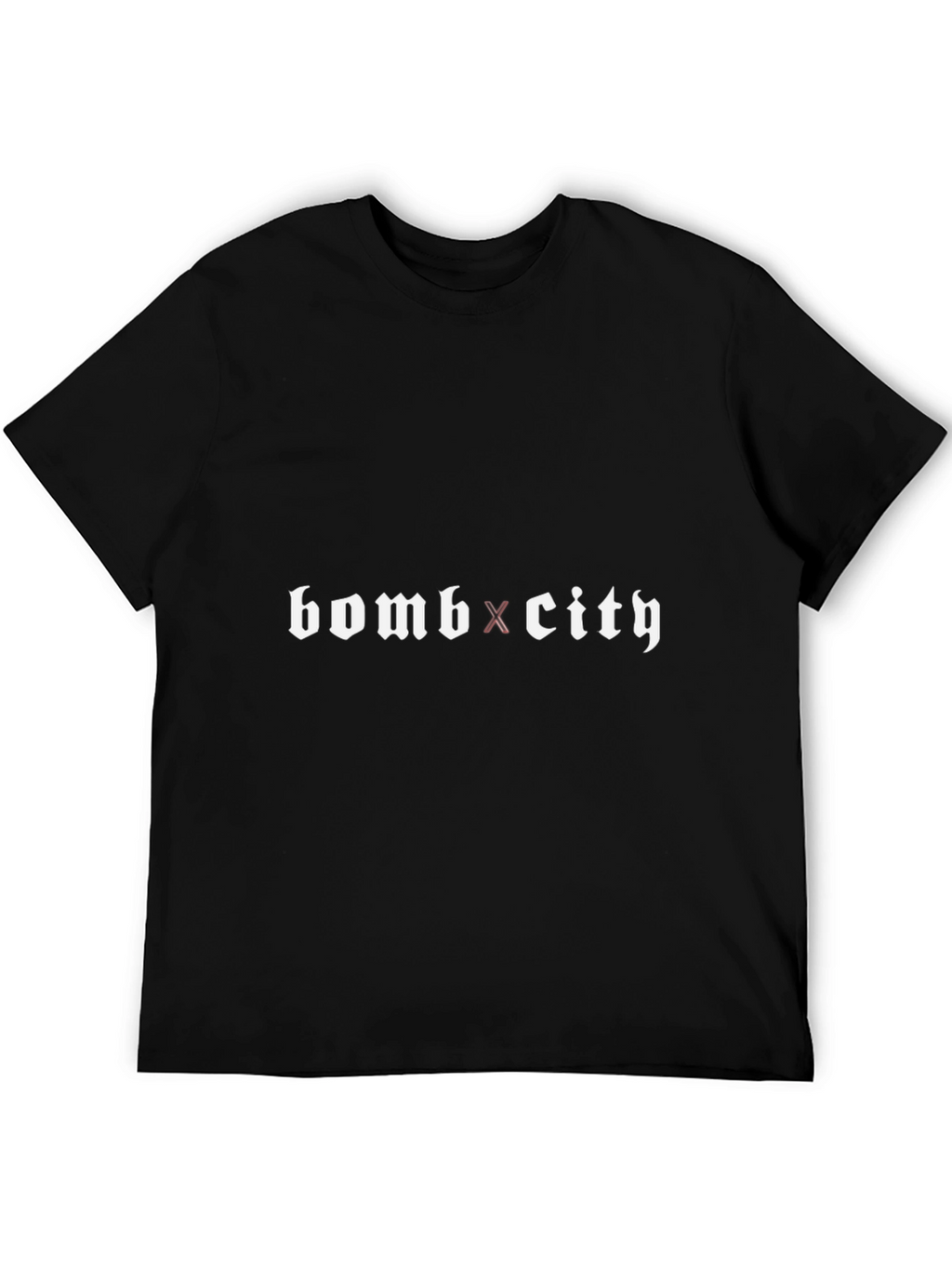 Bomb City Graphic Tee - Black Cotton Blend