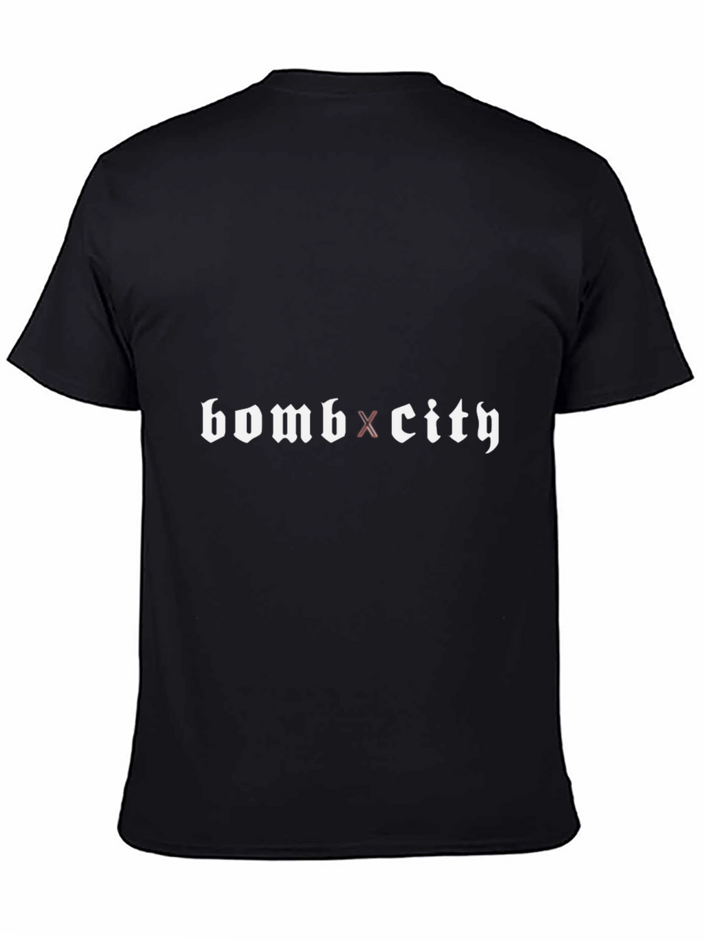 Bomb City Graphic Tee - Black Cotton Blend