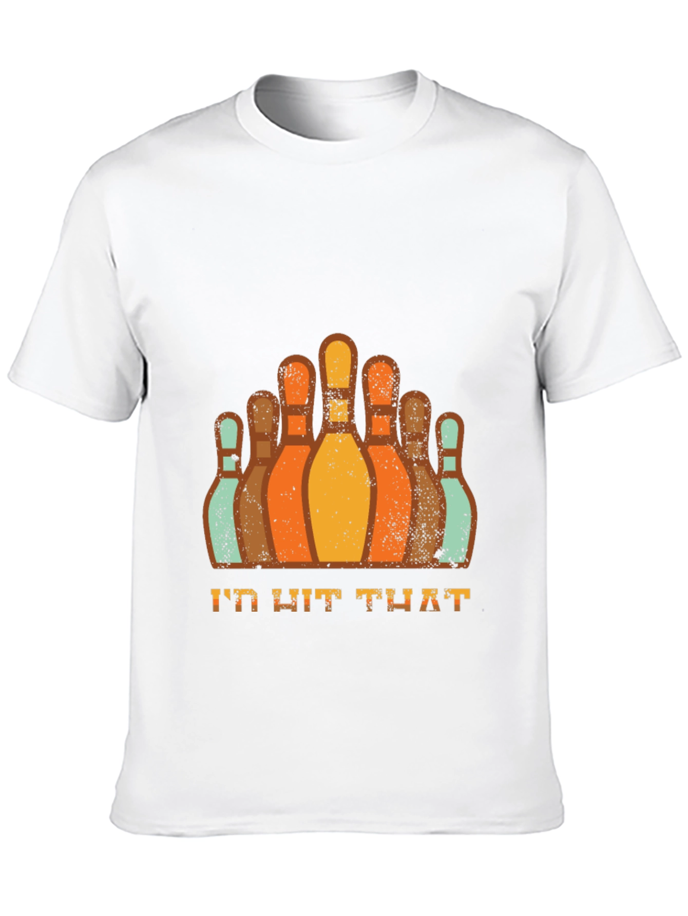 Bowling Id Hit That Graphic Tee