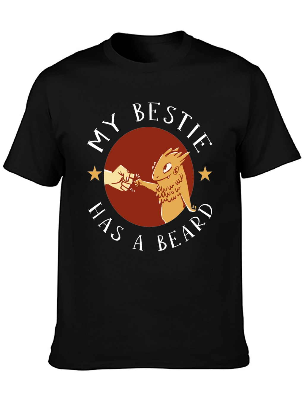 My Bestie Has A Beard Graphic Tee