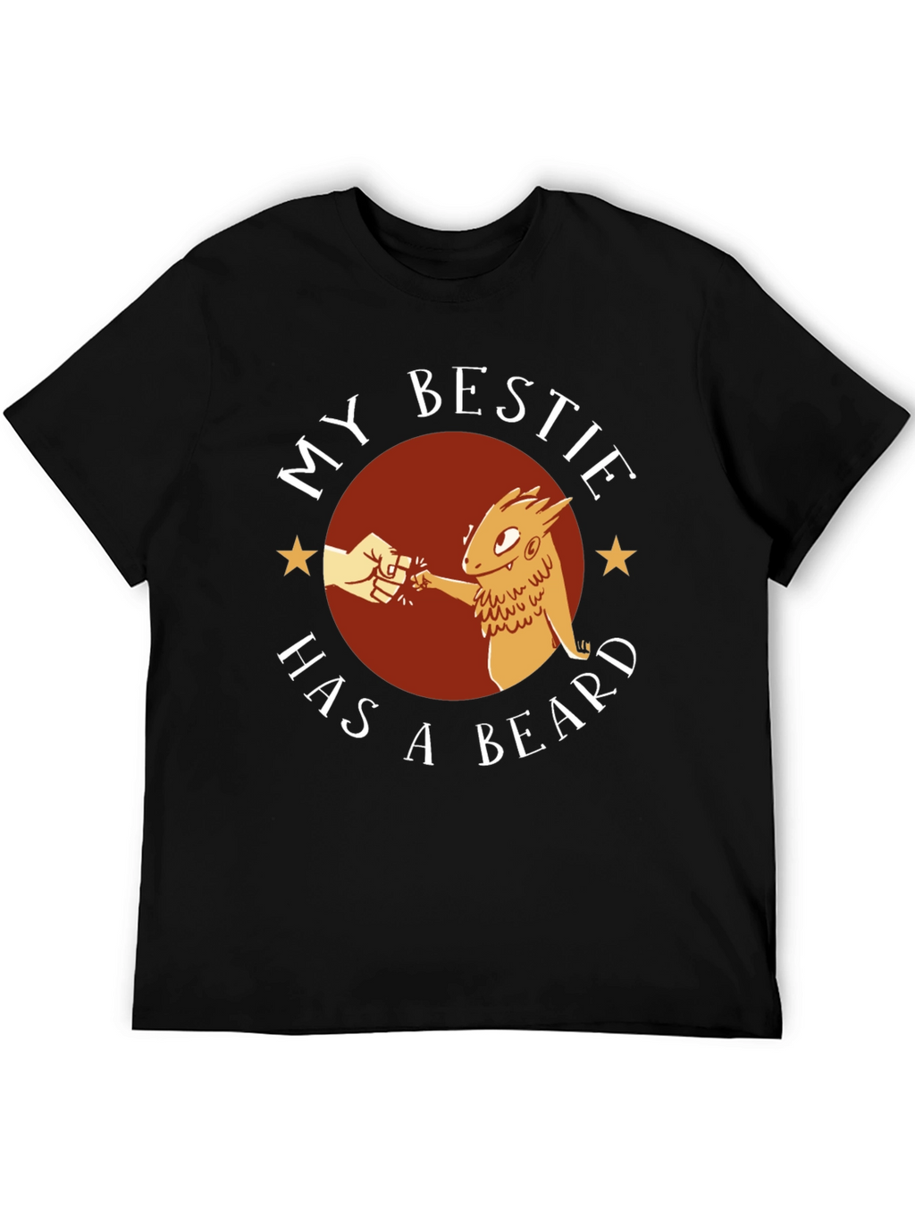 My Bestie Has A Beard Graphic Tee