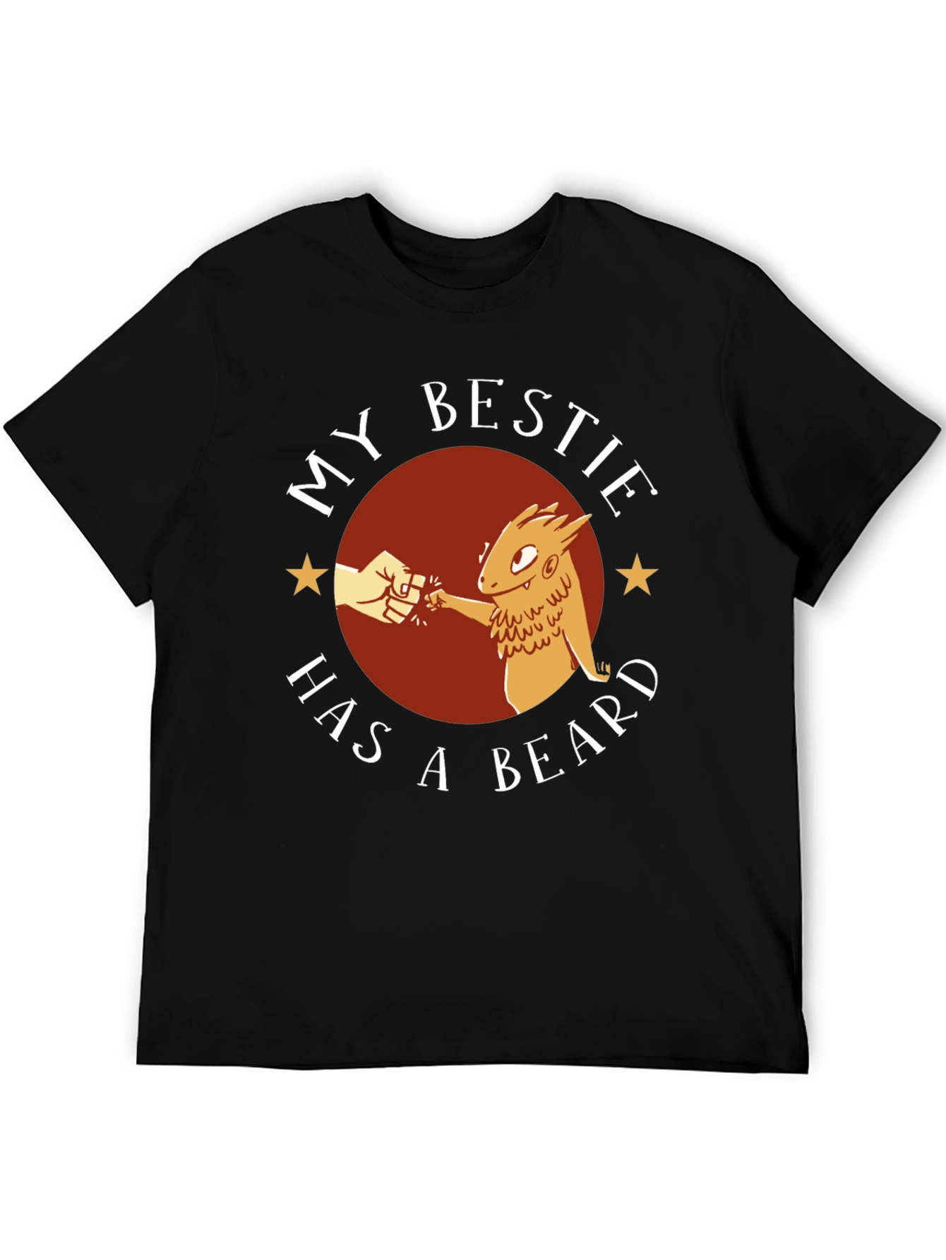 My Bestie Has A Beard Graphic Tee