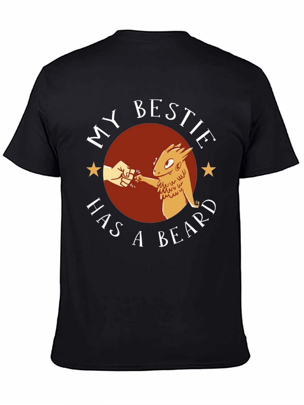 My Bestie Has A Beard Graphic Tee