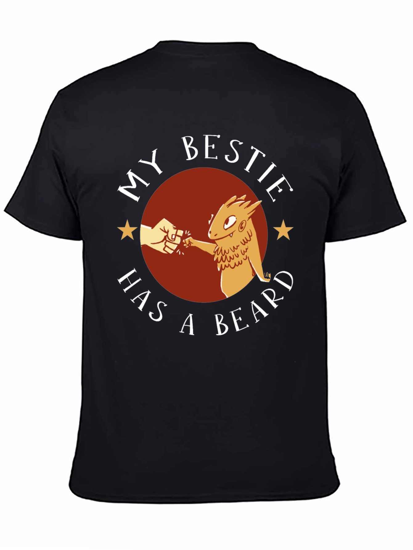 My Bestie Has A Beard Graphic Tee