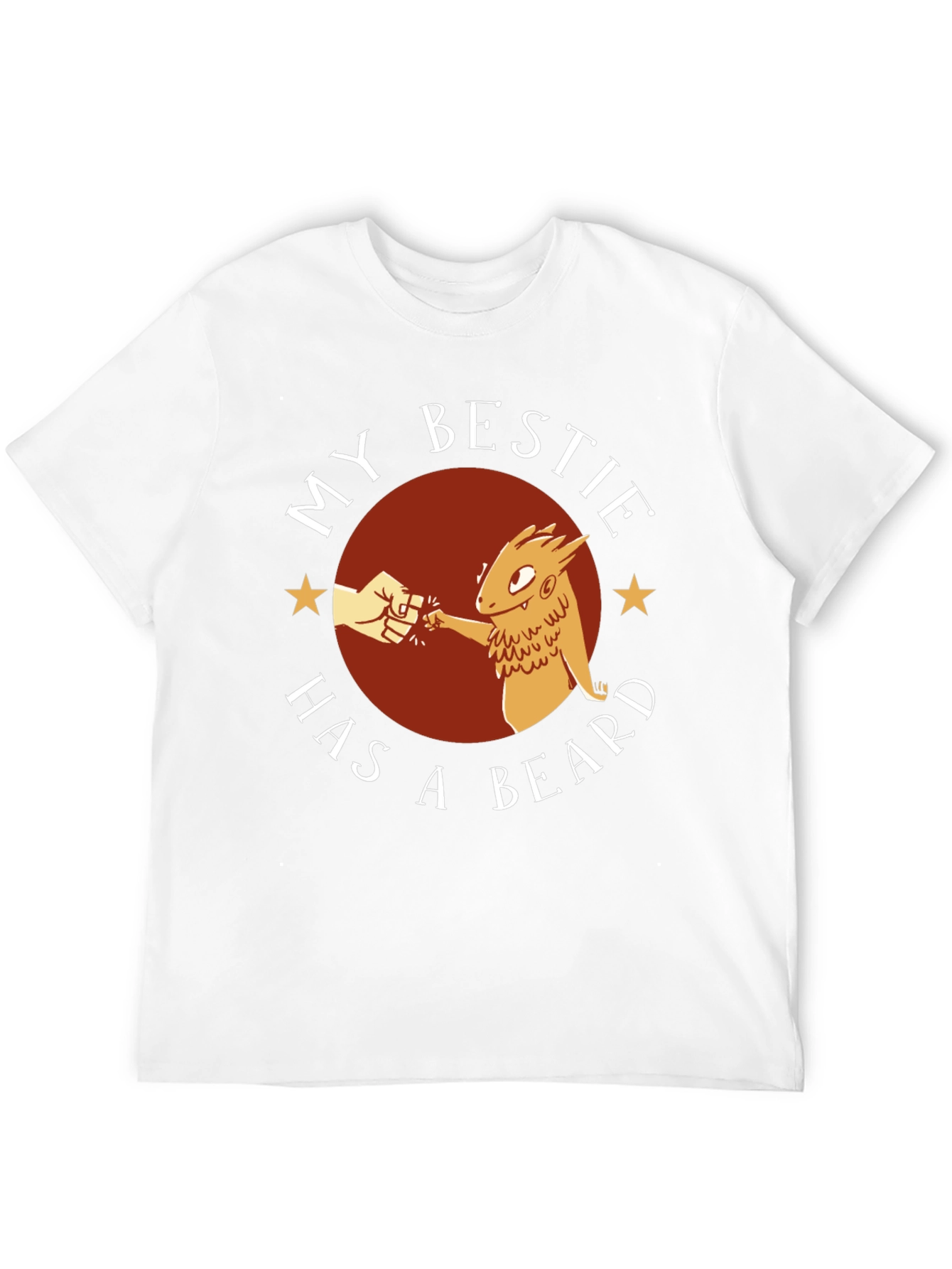 My Bestie Has A Beard Graphic Tee