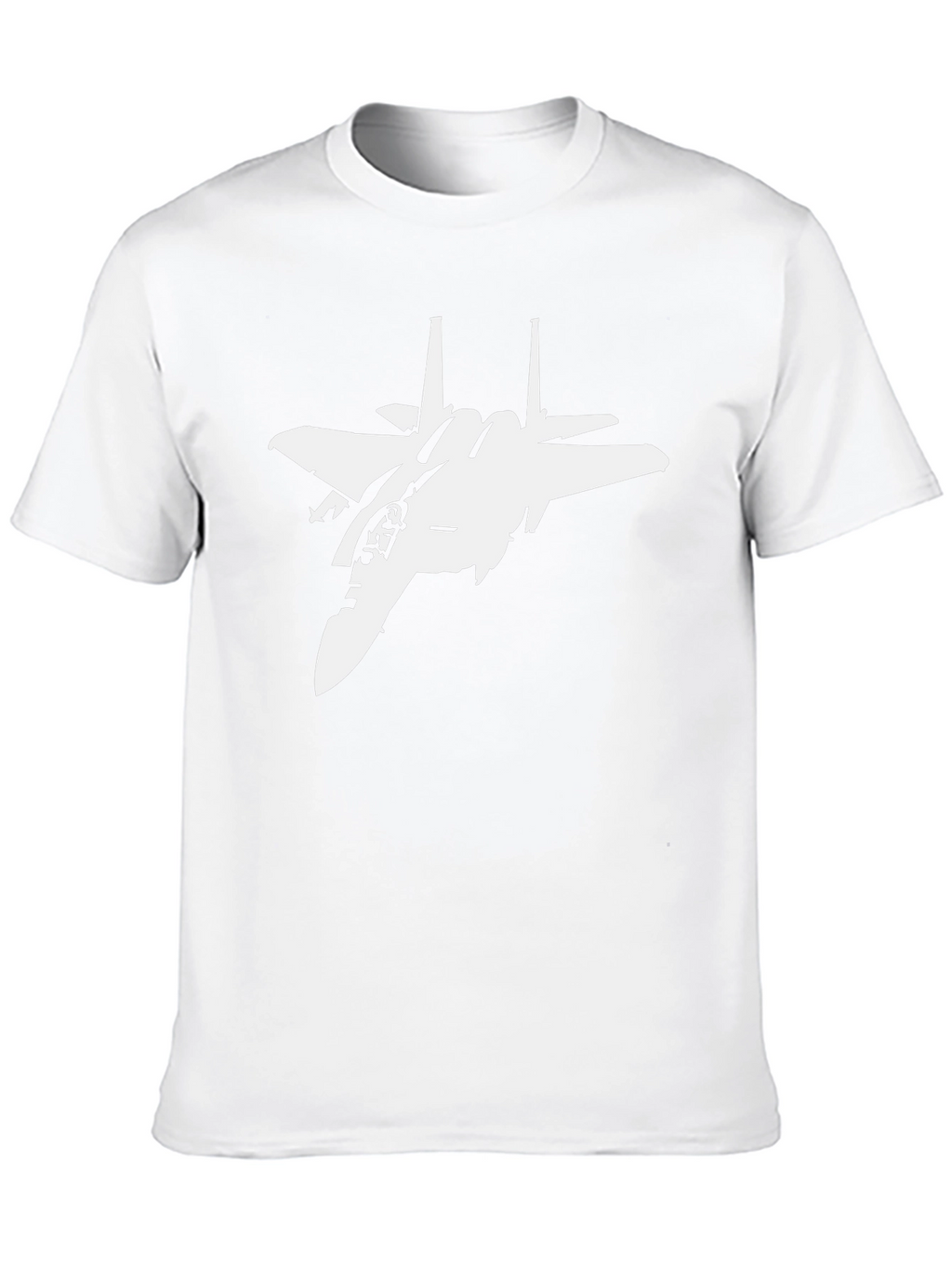 Jet Fighter Graphic T-Shirt - Black