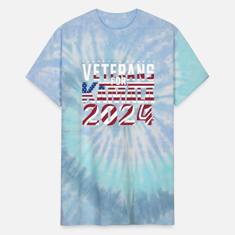 Veterans for Kamala 2024 Patriotic T Shirt