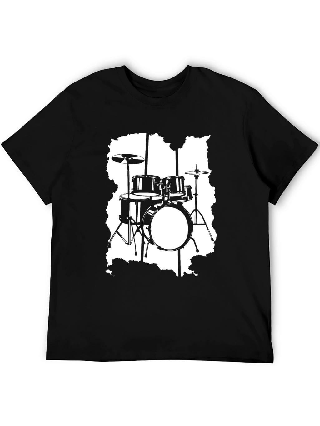 Drum Kit T-Shirt - Music Lover Tee