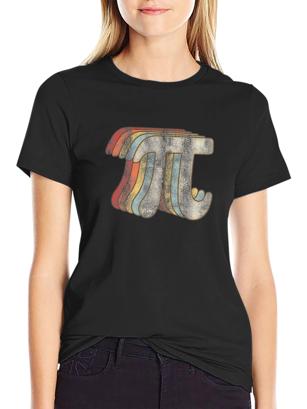 Retro Pi Symbol T-Shirt