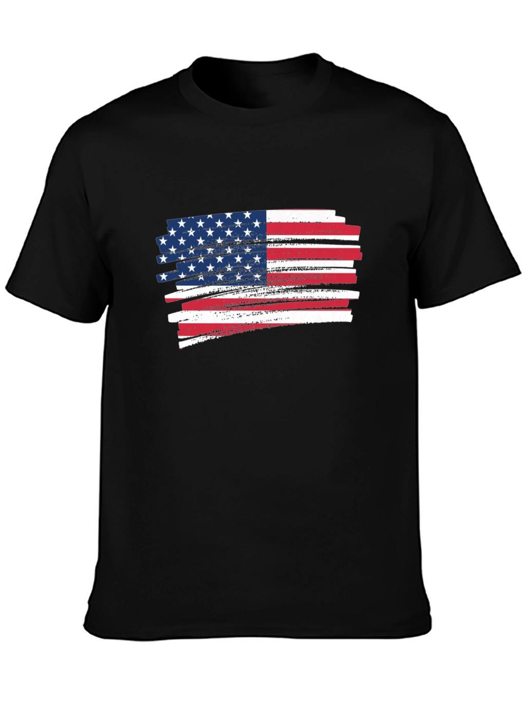 American Flag Graphic T-Shirt