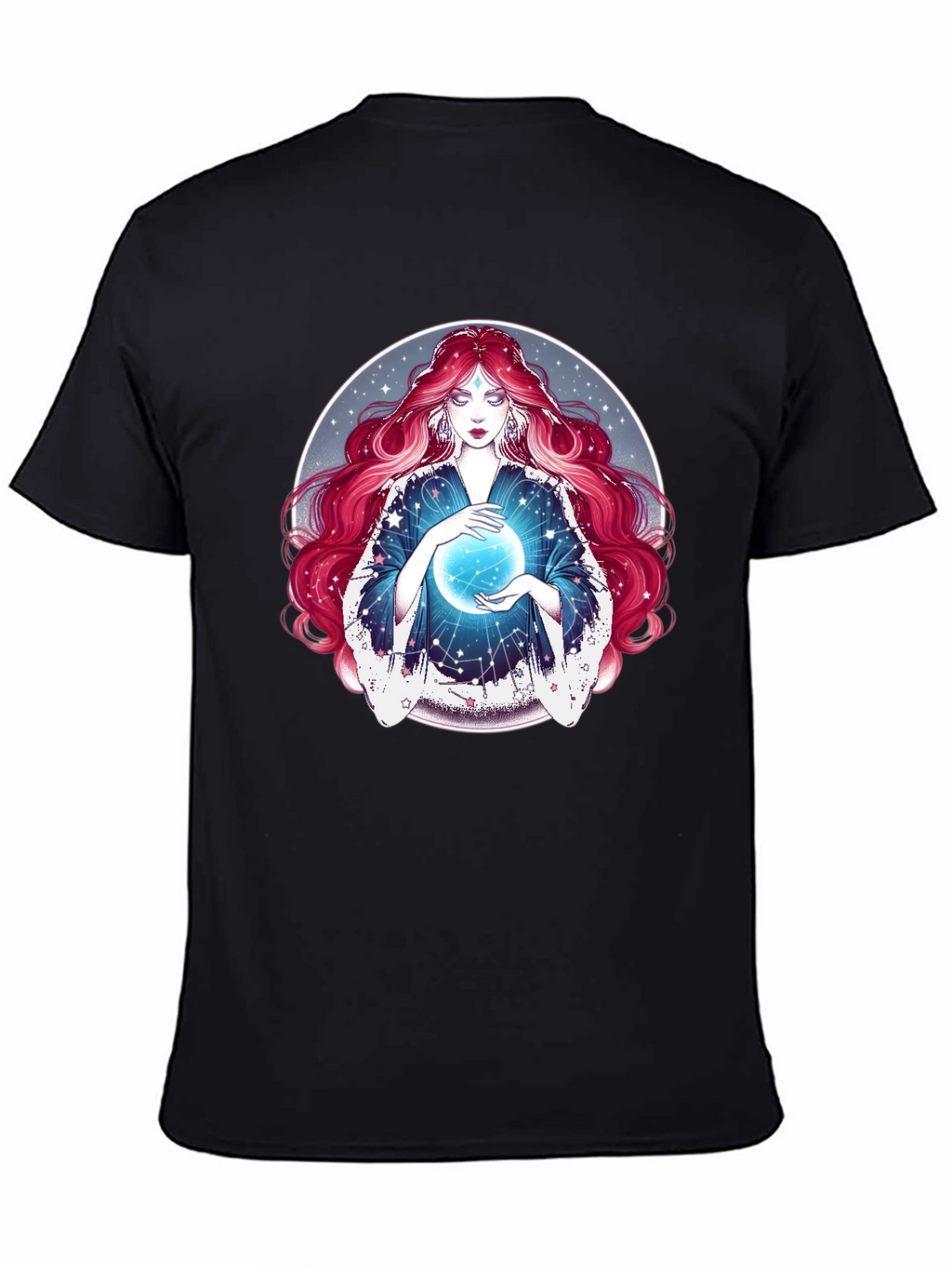 Mystic Moon T-Shirt - Celestial Fortune Teller Tee