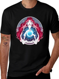 Mystic Moon T-Shirt - Celestial Fortune Teller Tee