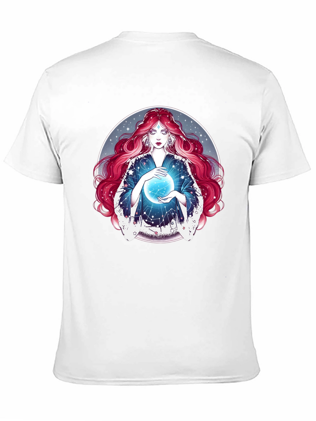 Mystic Moon T-Shirt - Celestial Fortune Teller Tee