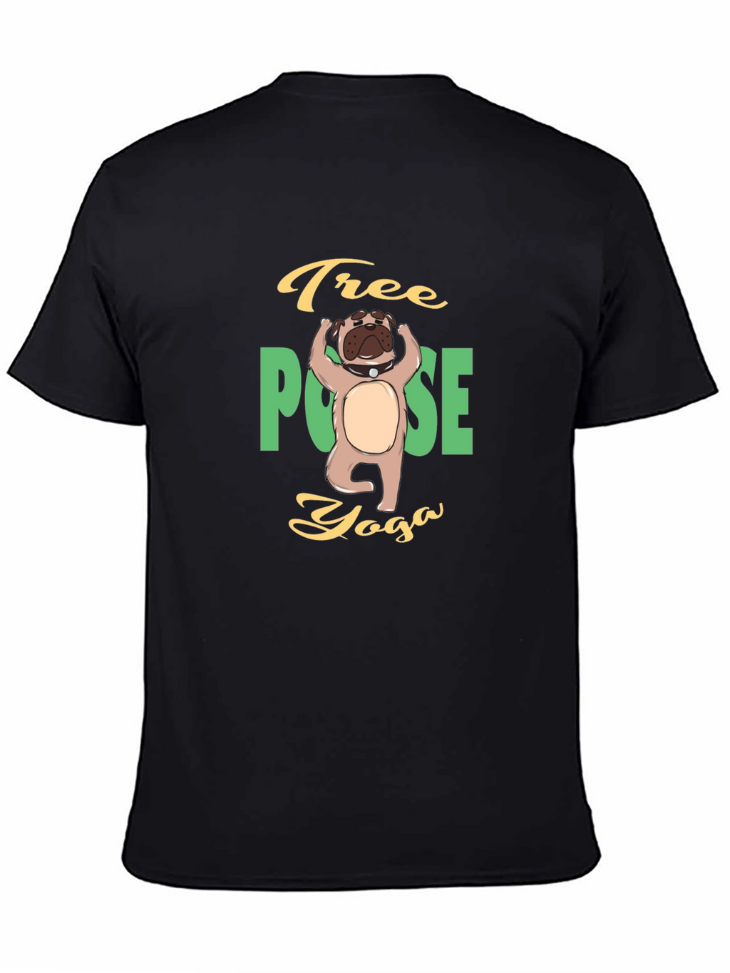 Yoga Dog T-Shirt - Tree Pose Yoga