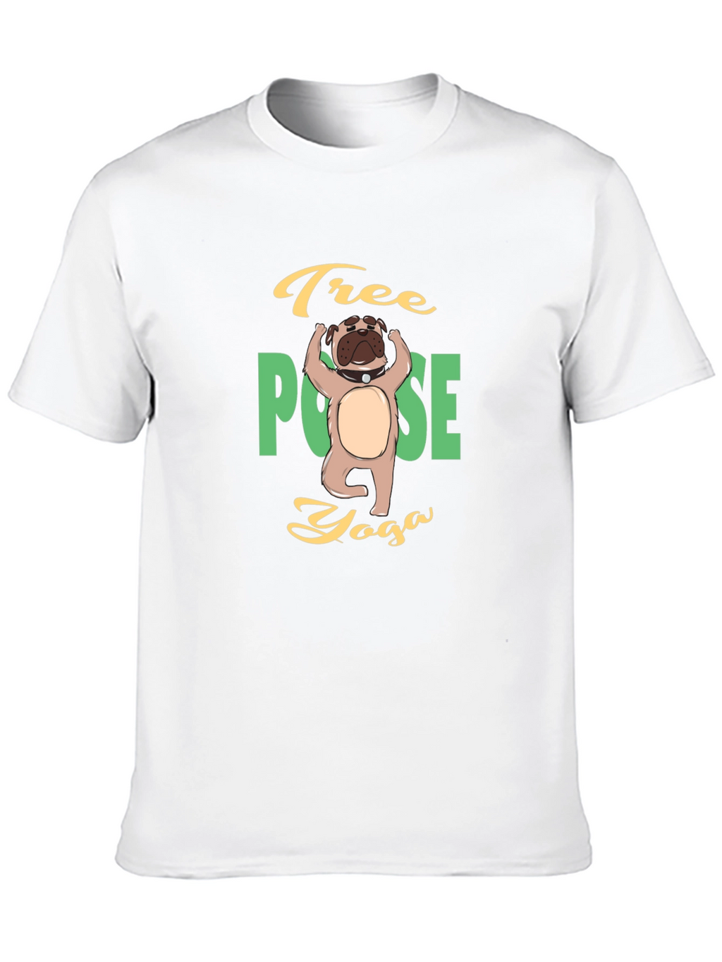 Yoga Dog T-Shirt - Tree Pose Yoga