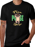Yoga Dog T-Shirt - Tree Pose Yoga