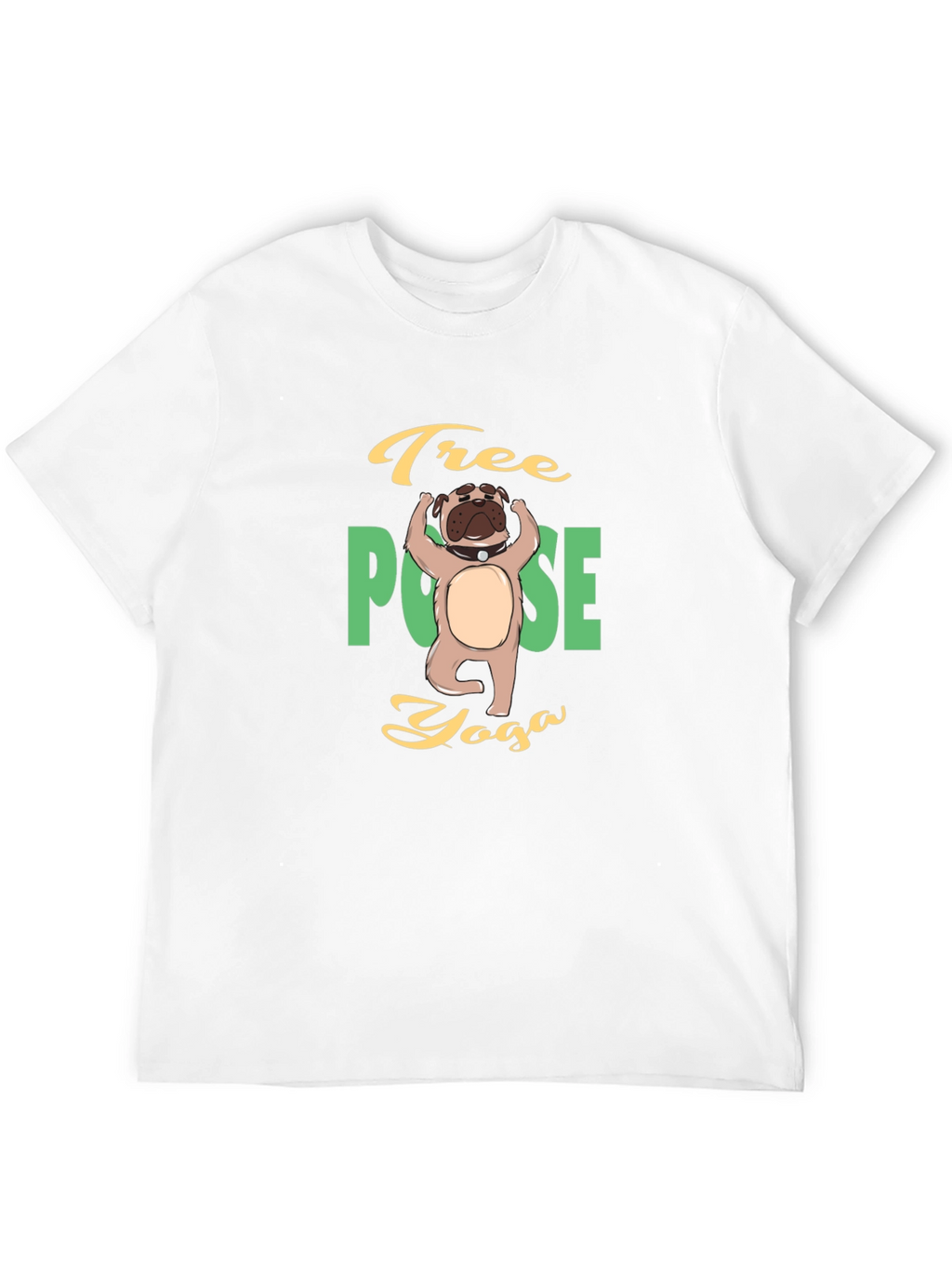 Yoga Dog T-Shirt - Tree Pose Yoga