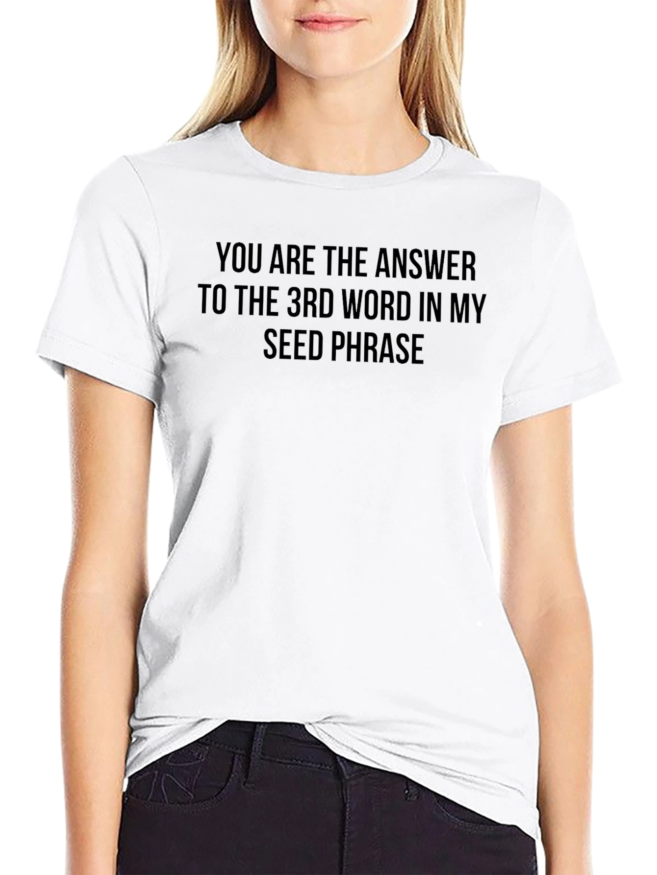 Crypto Seed Phrase T-Shirt