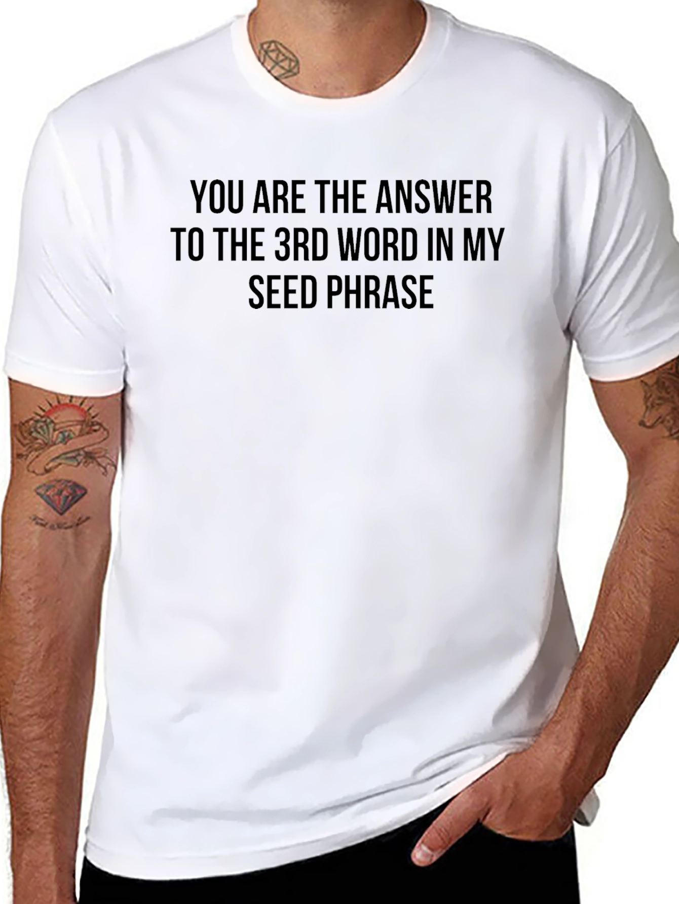 Crypto Seed Phrase T-Shirt