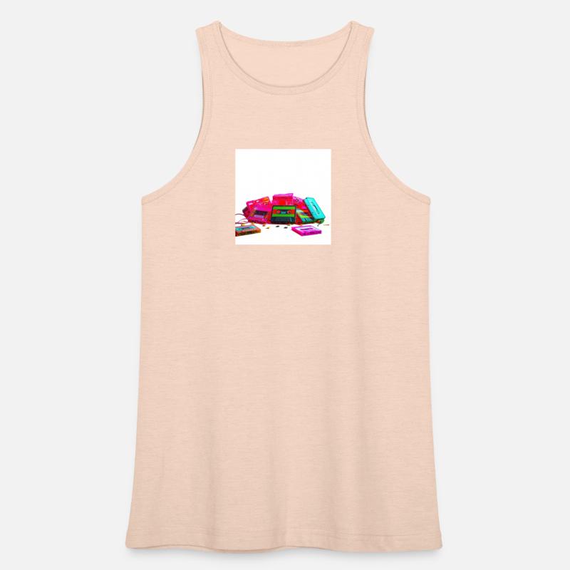 Vibrant Retro Cassette Tape Pattern