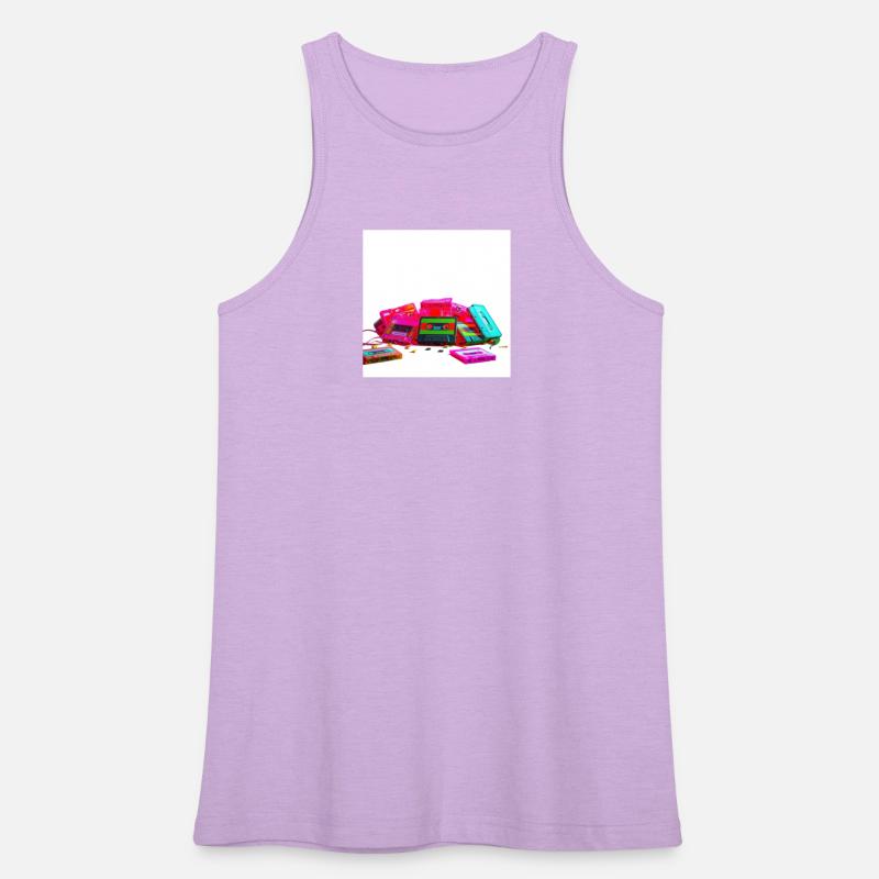 Vibrant Retro Cassette Tape Pattern