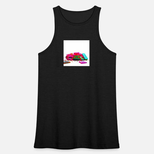 Vibrant Retro Cassette Tape Pattern